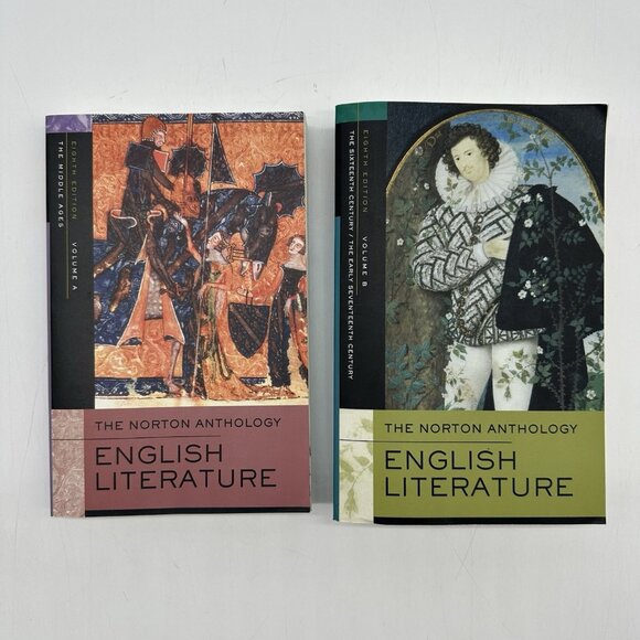 The Norton Anthology English Literature Eighth Edition - Volumes A & B Paperback - Picture 1 of 12